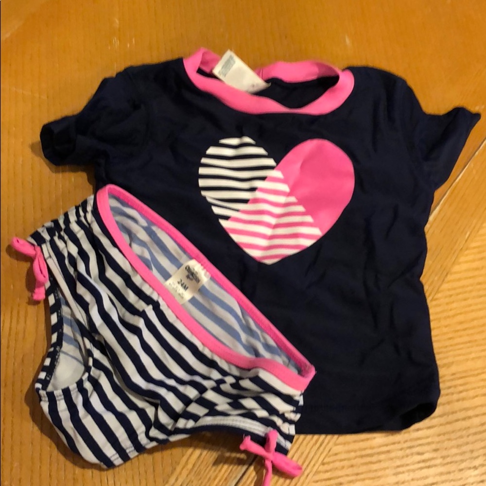 Oshkosh Bgosh rash guard bathing suit